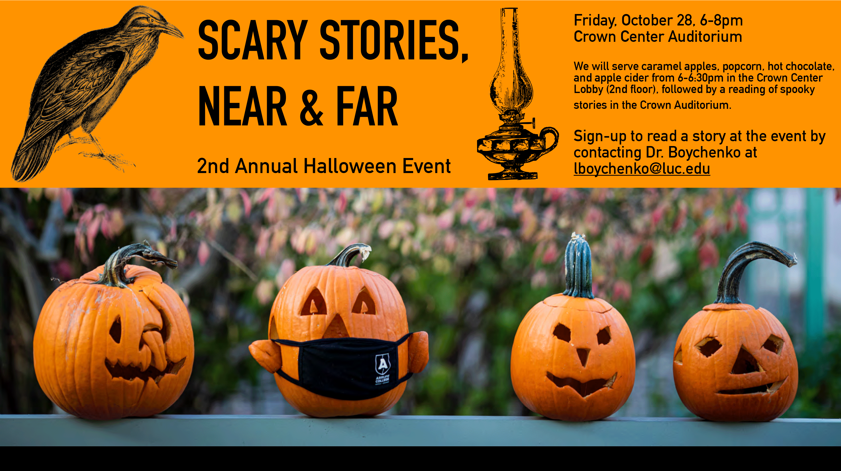 Celebrate the spooky season with Scary Stories, Near & Far!