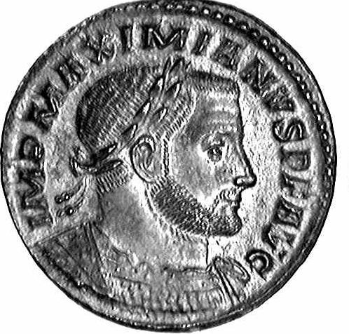 Coin with the







image of Galerius (c)1998 CGB numismatique, Paris