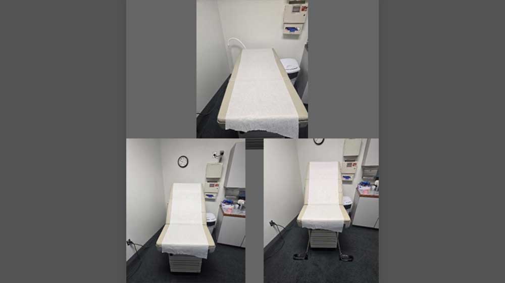 Exam table Exam table