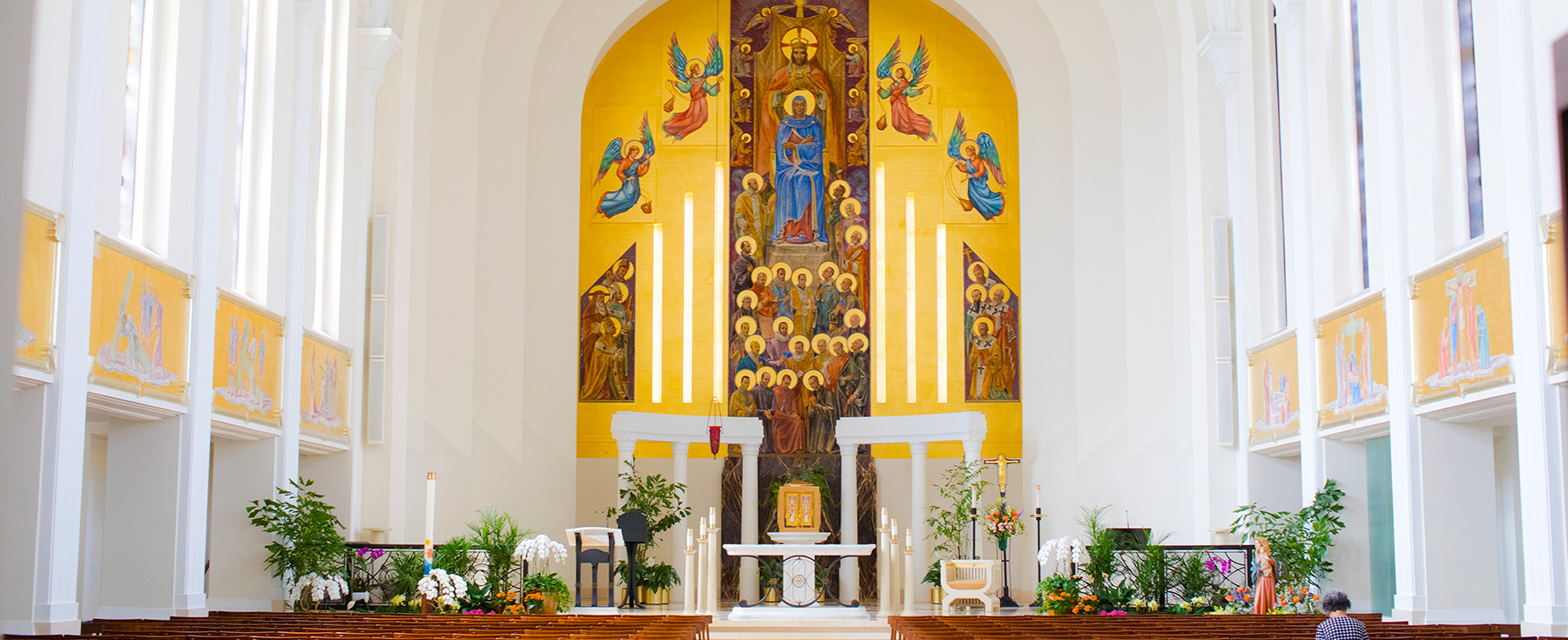 A chapel interior