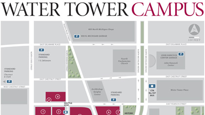 loyola water tower campus map Alternative Transportation Campus Transportation Loyola loyola water tower campus map