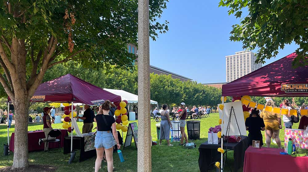 Campus Initiative events on Loyola University Chicago's Lake Shore Campus