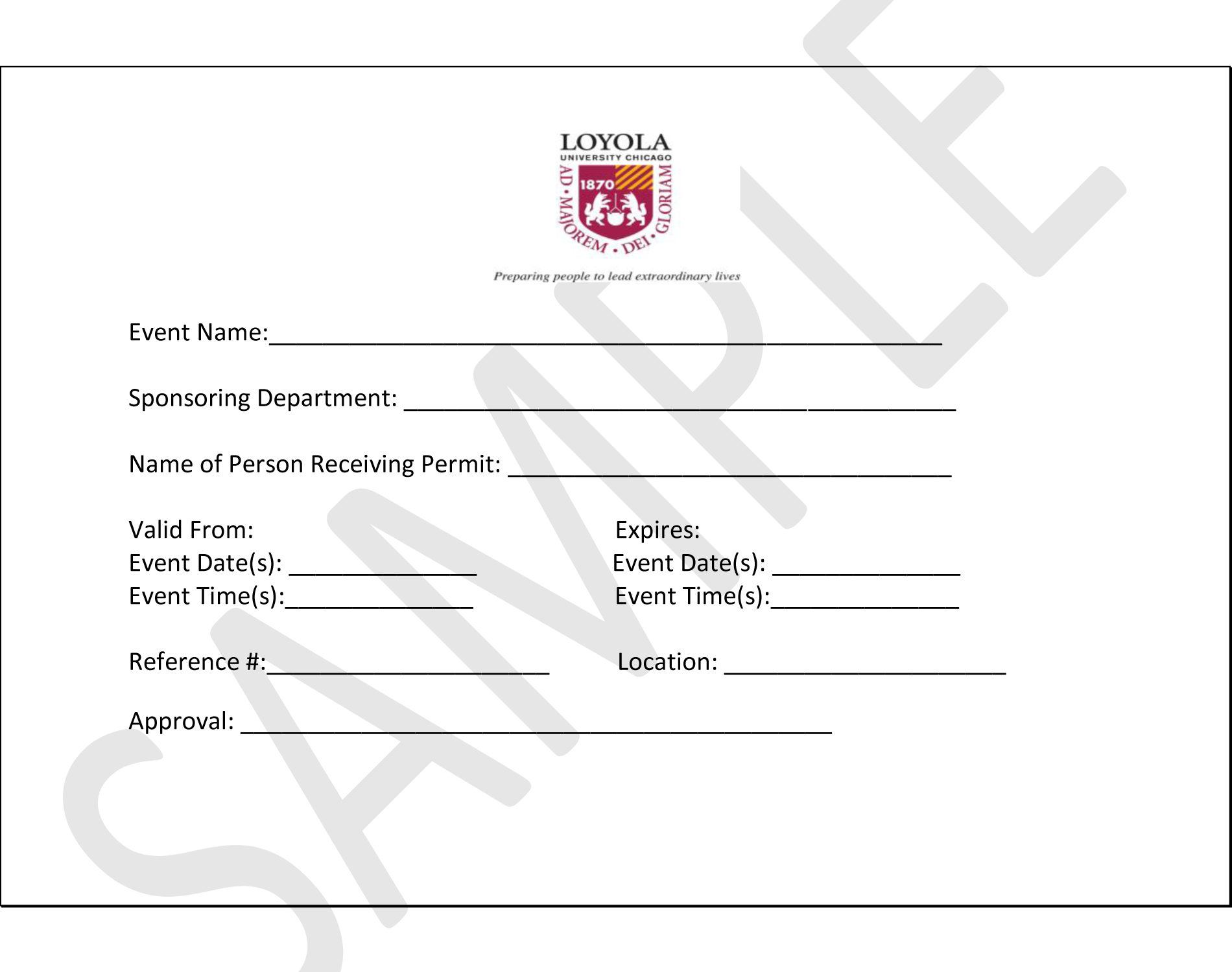 Sample Permit image Sample Permit image