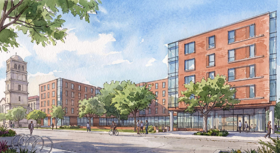 drawing of st ignatius redevelopment proposal