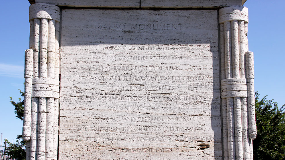 Fasces or Fascism? The Balbo Monument in Chicago