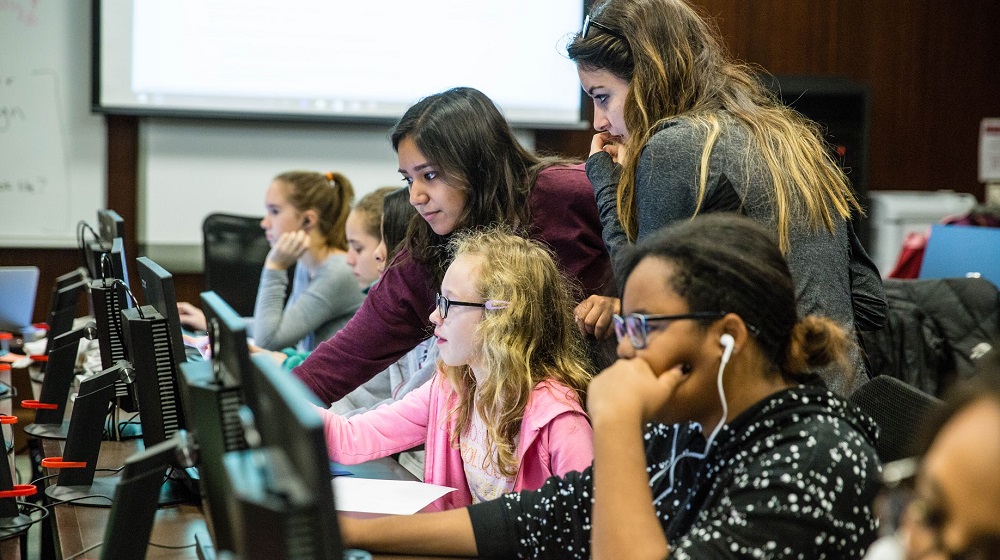 Spring Semester of Girls Who Code now underway at Loyola University Chicago