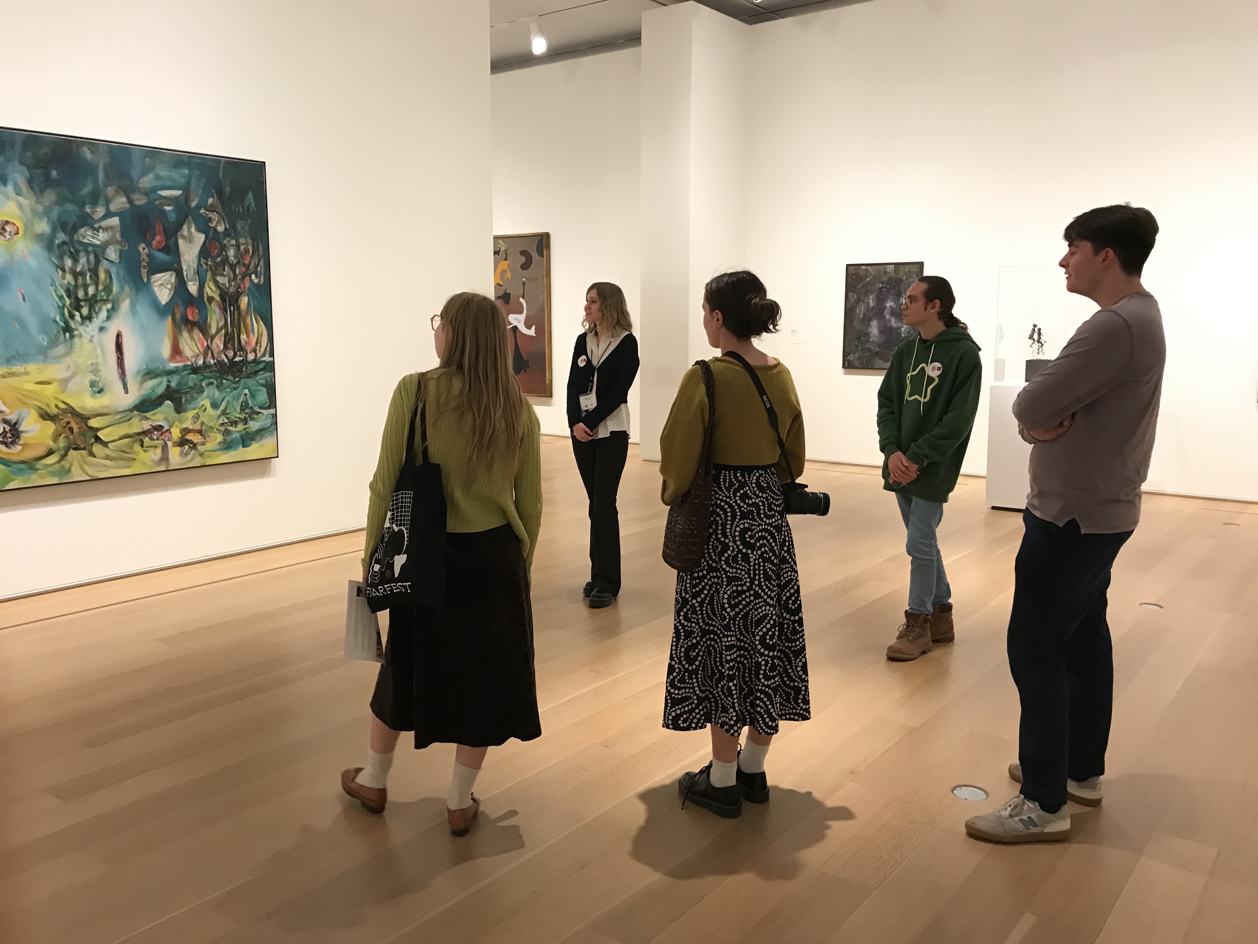 Loyola Art History Students at the Art Institute