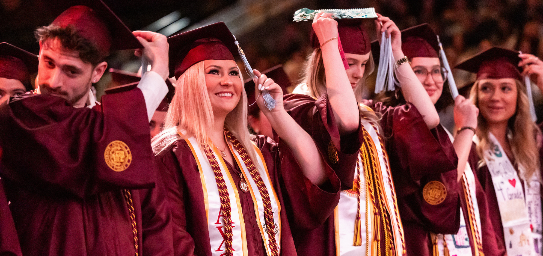 Loyola School of Education Graduates Celebrate commencement with cap and gown