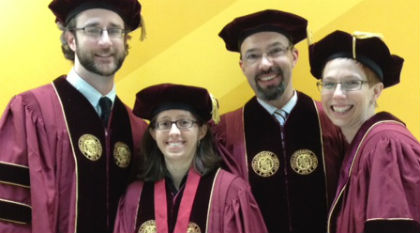 Congratulations to our PhD graduates!
