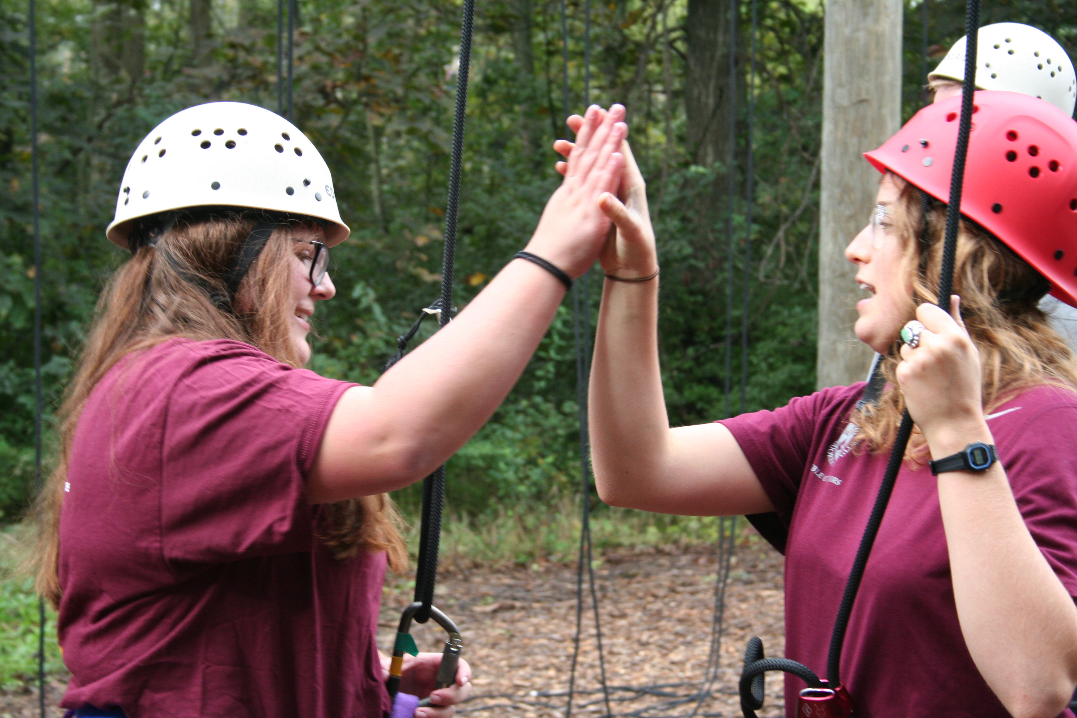 High Fives on High Ropes