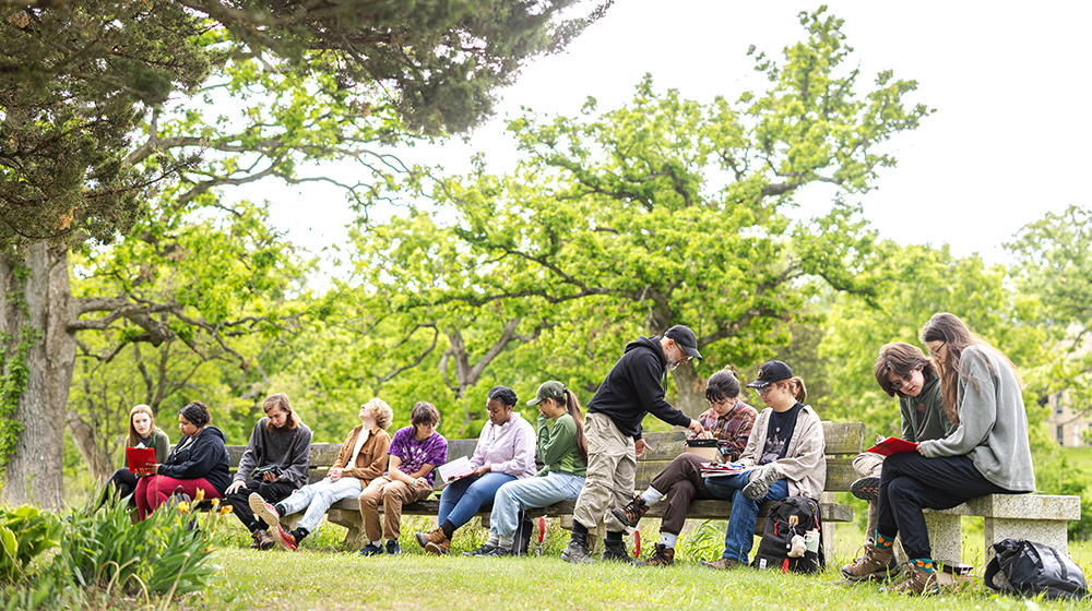 Ray Dybzinski, associate professor in the School of Environmental Sustainability
