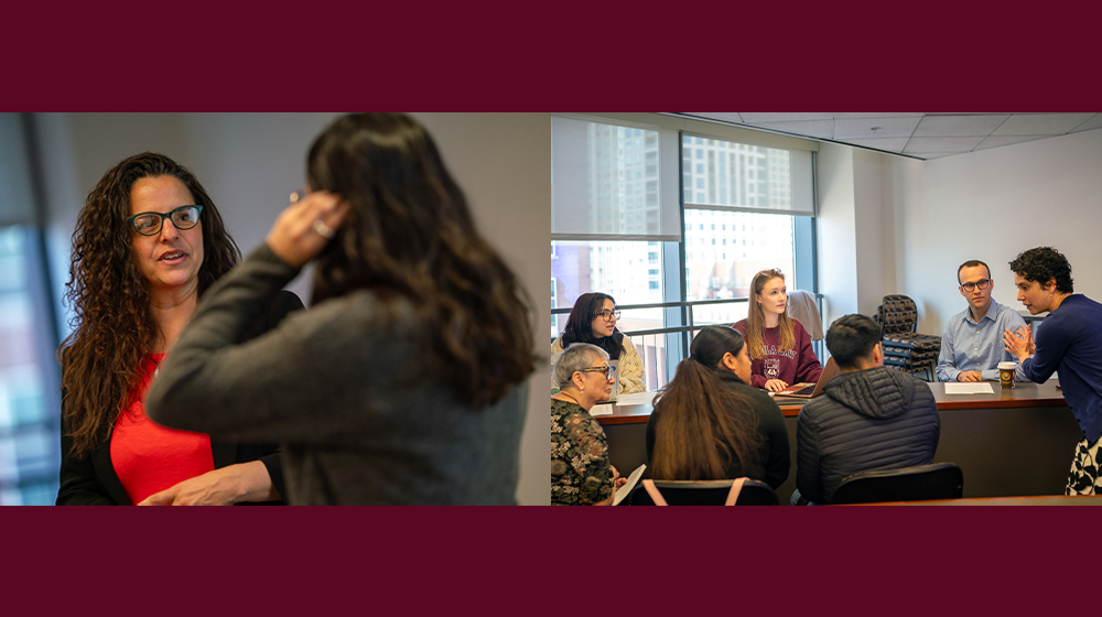 Students from the Immigration Law Practicum