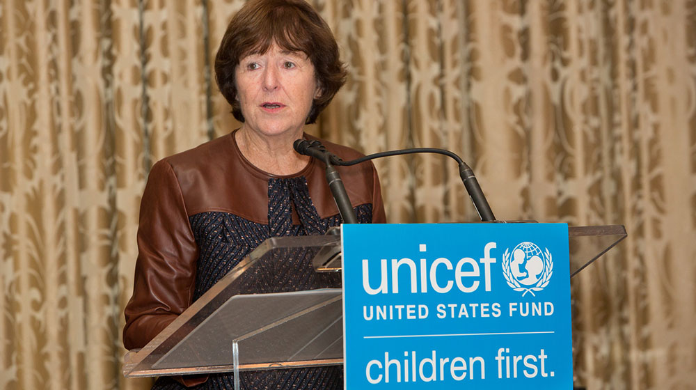 
		Professor Diane Geraghty honored by UNICEF