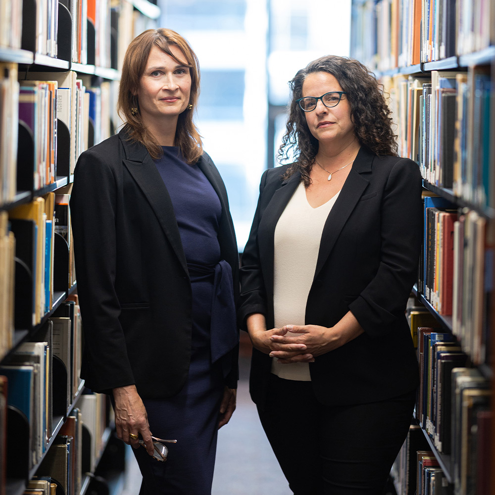 Katherine Kaufka Walts and Sarah Diaz