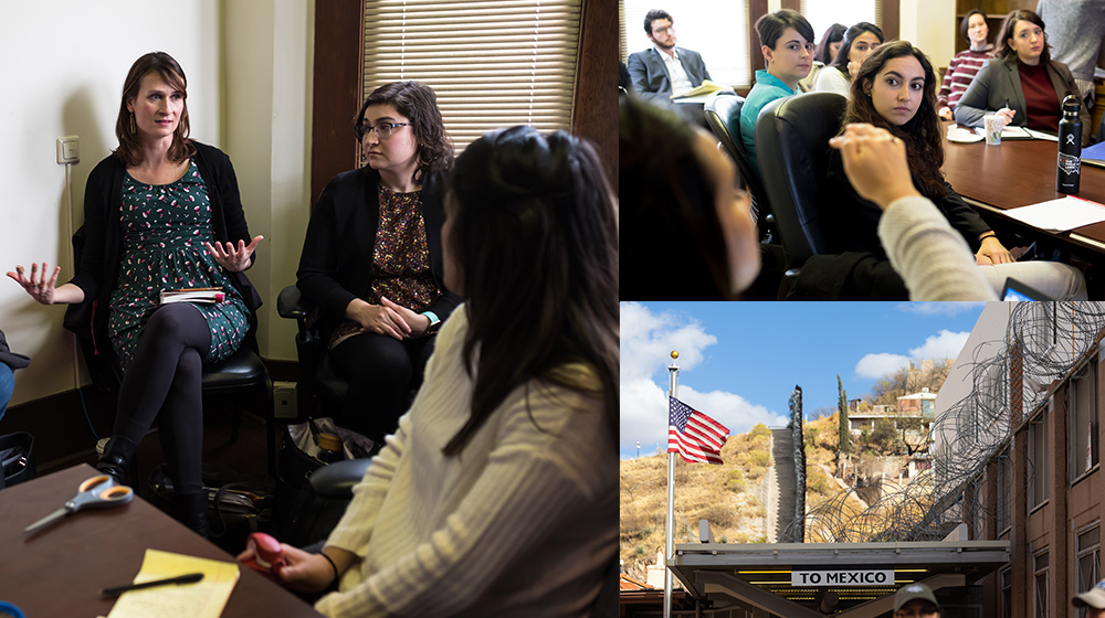 Scenes from Loyola University Chicago School of Law border trips