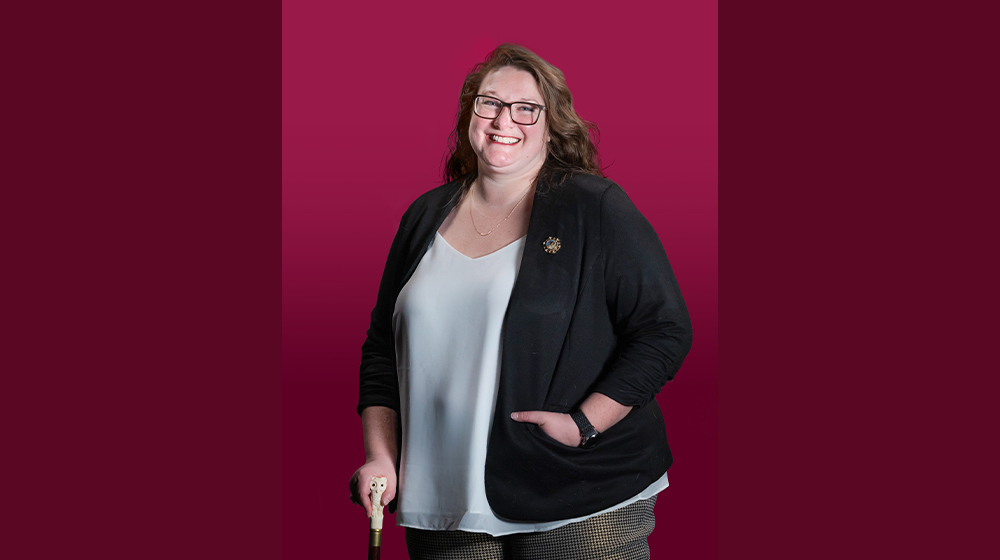 Anna Patton, the 2026 President's Medallion recipient for the School of Law