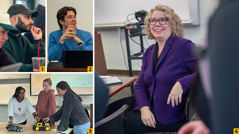 Collage of Legislation and Policy Clinic students and Professor Lisa Jacobs