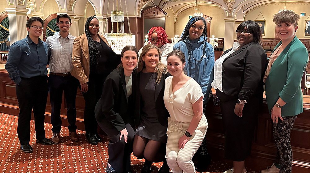 Legislation and Policy Clinic students and clients