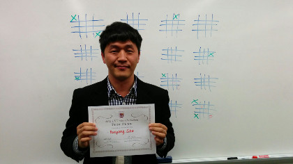 Congratulations Hunyong Cho on Winning the Mini-Hackathon!