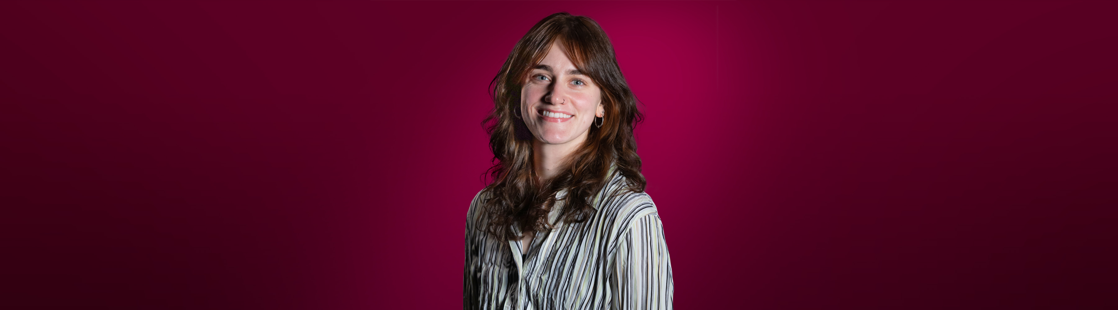 2025 Presidents Medallion winner Anna Ries-Roncalli, School of Environmental Sustainability.