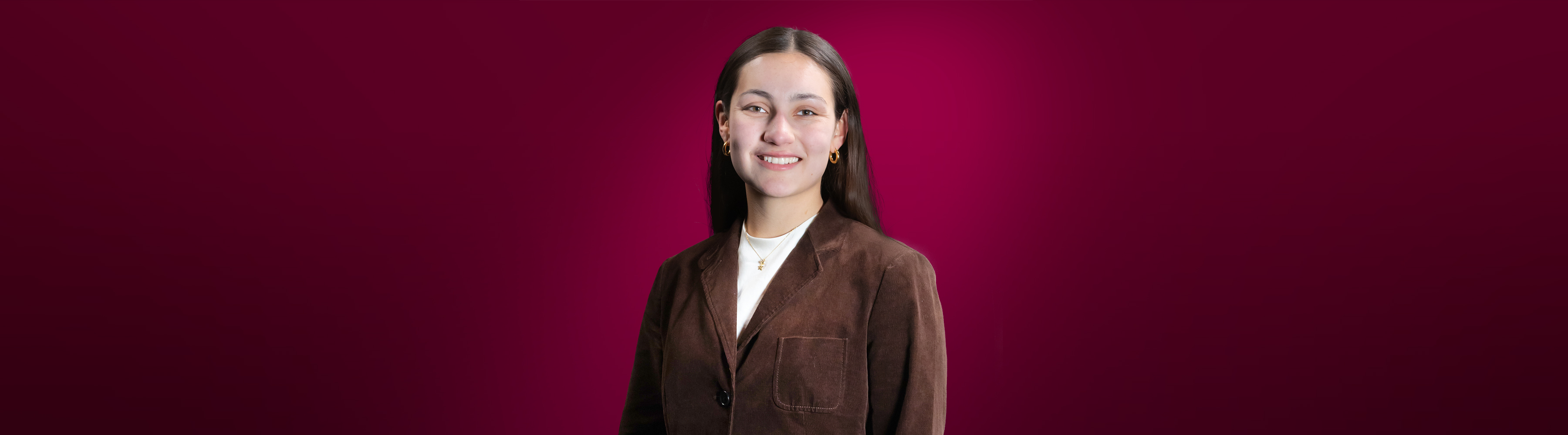 2025 Presidents Medallion winner Margaret Elisa Gonzalez, College of Arts and Sciences.