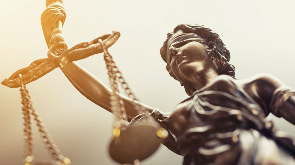 lady justice holding scales