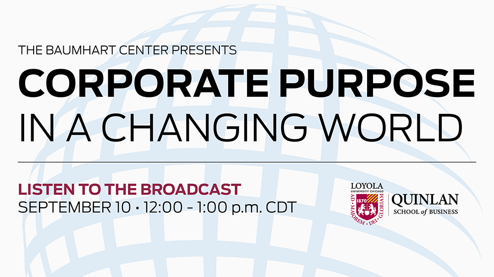 Corporate Purpose in a Changing World