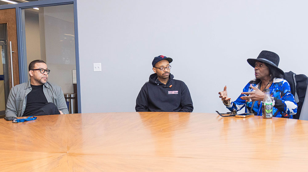 Michael Scott Jr., Jason Smith, and Debra Wesley