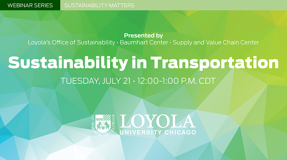 Sustainability in Transportation