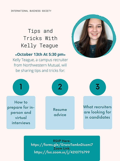Graphic for Kelly Teague event