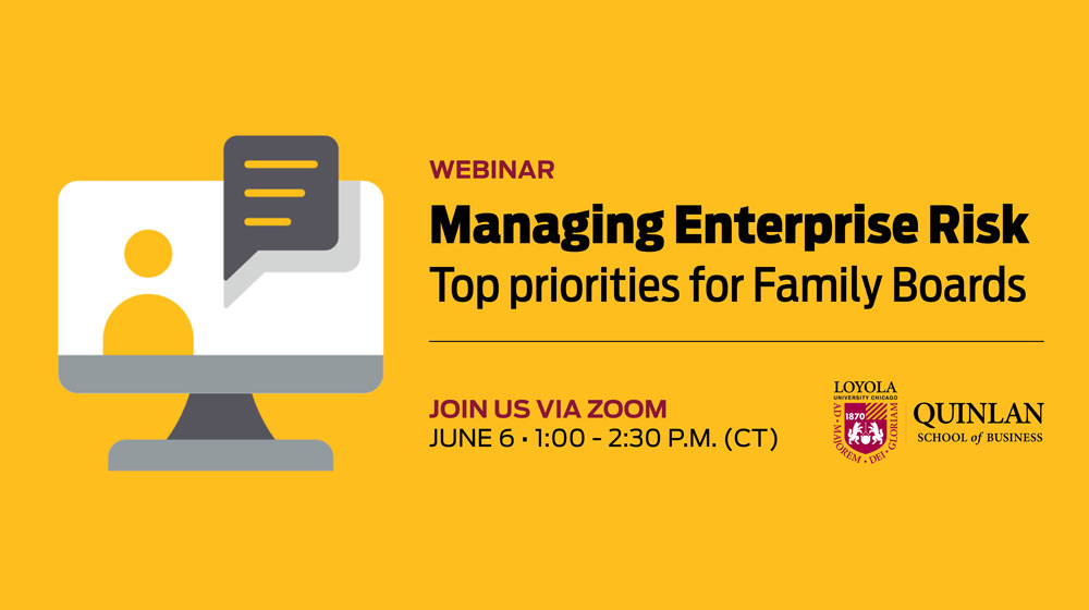 Managing Enterprise Risk: Top Priorities for Family Boards