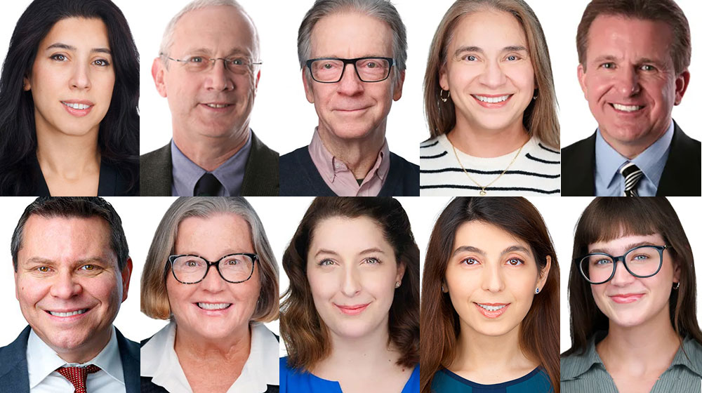 Headshot of 10 faculty and staff