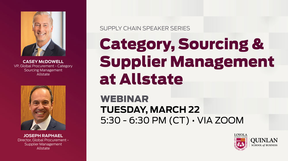 Category, Sourcing & Supplier Management at Allstate Category, Sourcing & Supplier Management at Allstate