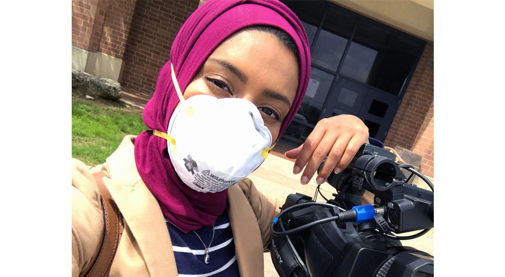 Tahera Rahman, a 2013 graduate, reports on the coronavirus from Austin, Texas.