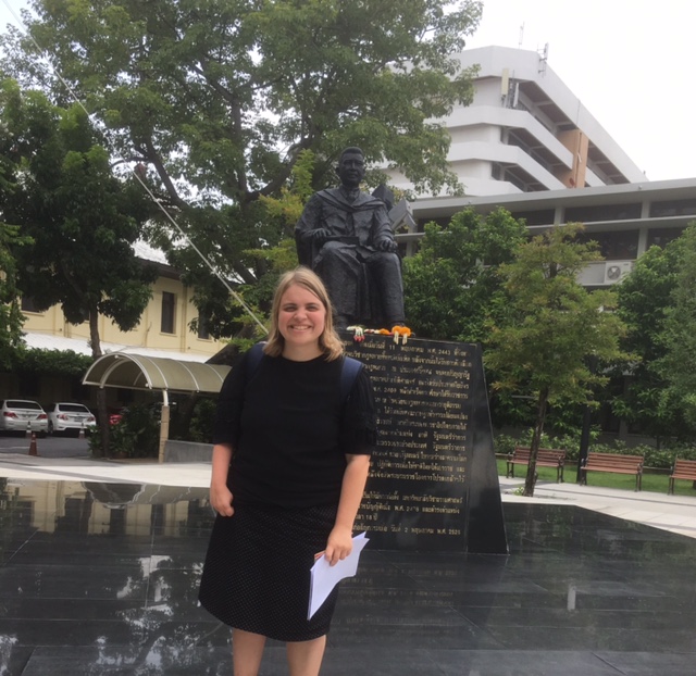 MSW student completes internship in Thailand