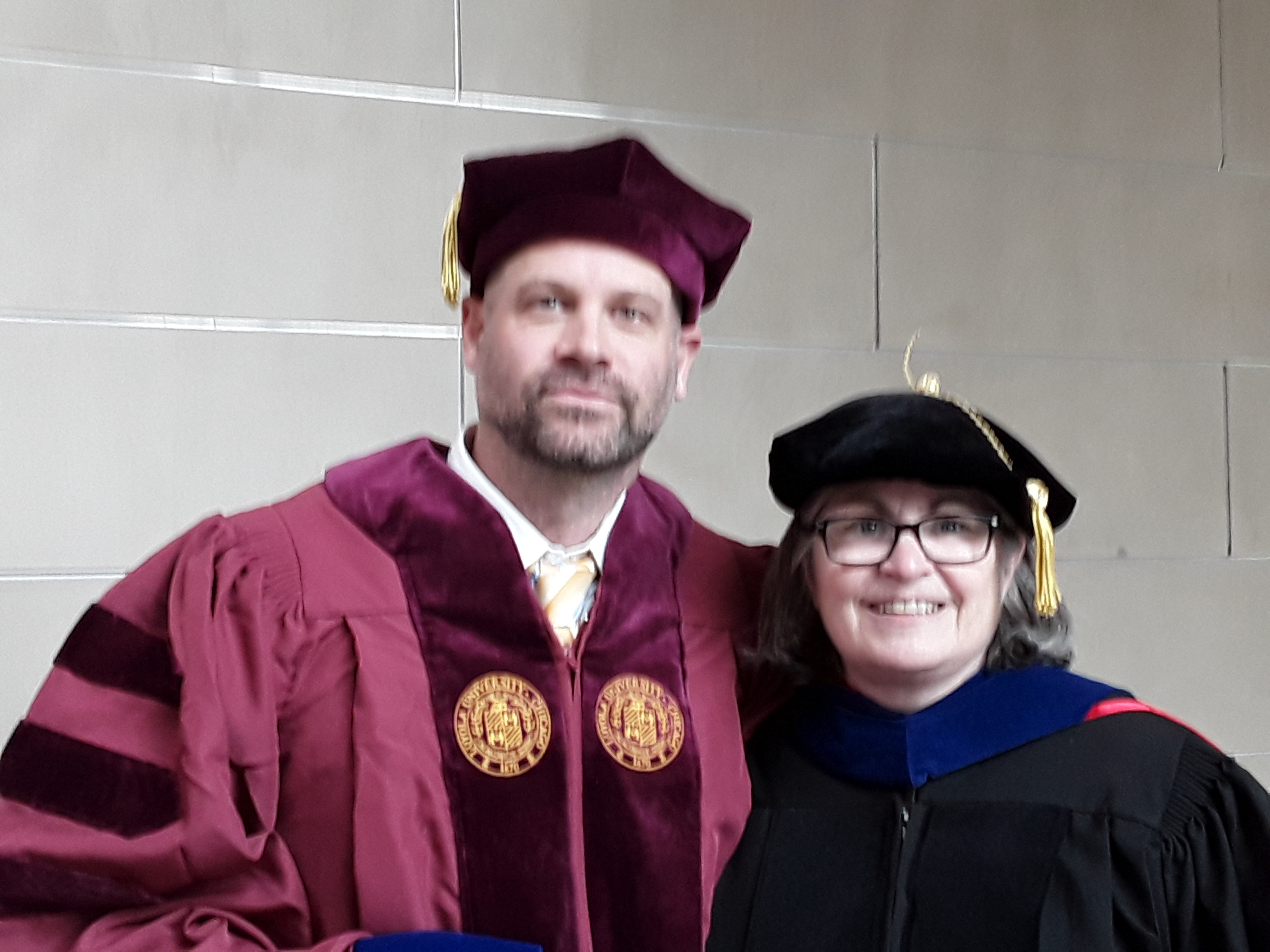 Dr. Christopher Duncan and Dr. Anne Figert
