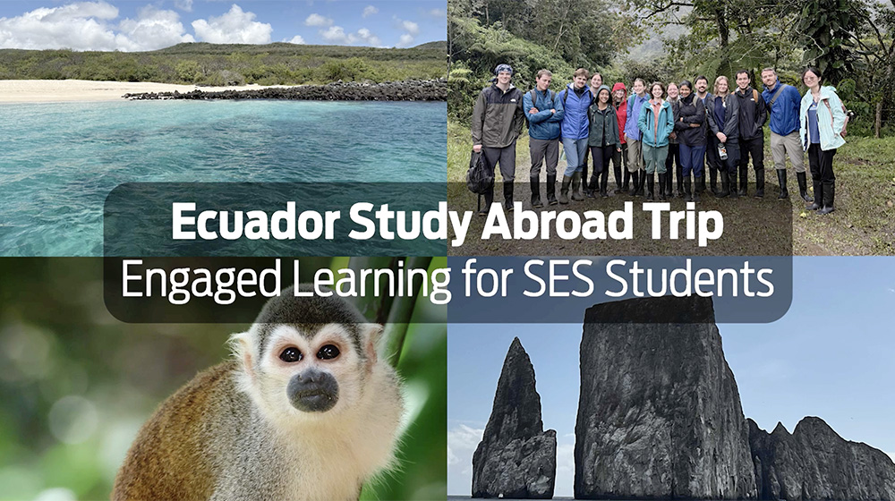 Ecuador study abroad video screen shot