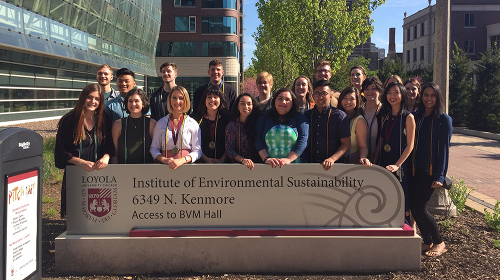 In May, IES (Now SES as of 2020) graduated 58 seniors including 34 with a major in Environmental Science.  