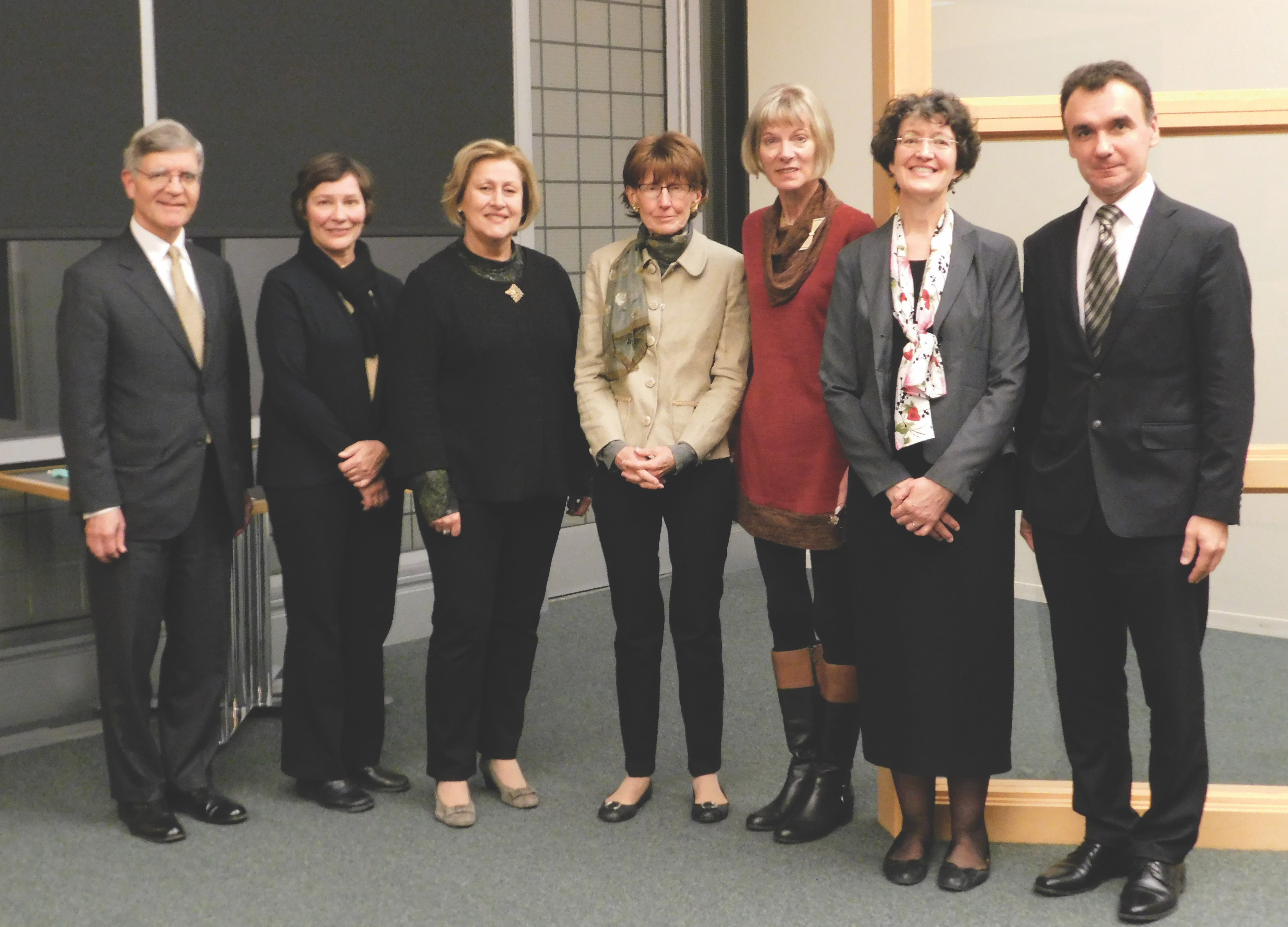 David Spadafora, Marianne Ryan, Bozena Nowicka McLees, Helena Pycior, Antoinette Trela, Nancy Freeman, and Piotr Semeniuk David Spadafora, Marianne Ryan, Bozena Nowicka McLees, Helena Pycior, Antoinette Trela, Nancy Freeman, and Piotr Semeniuk