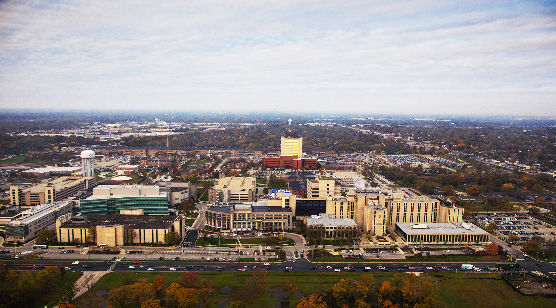HSC Campus aerial photo
