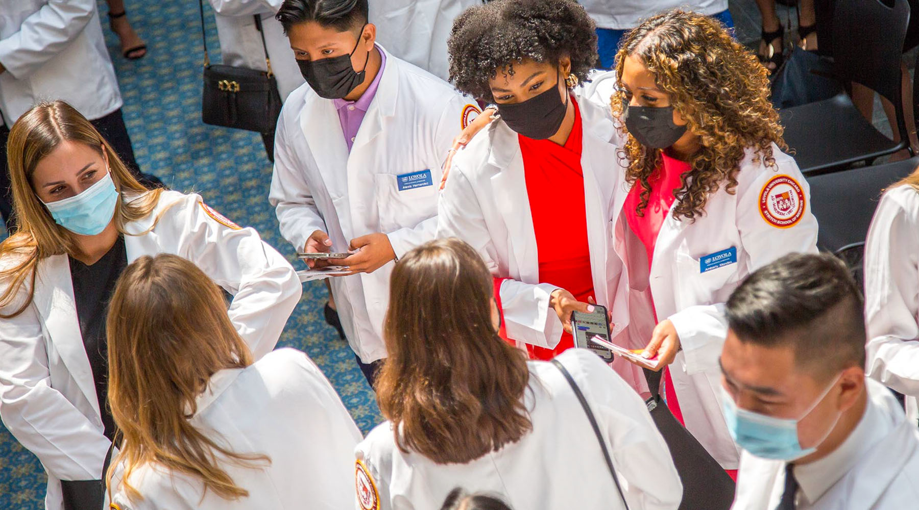 Loyola University Chicago Stritch School of Medicine's Class of 2025 White Coat Ceremony