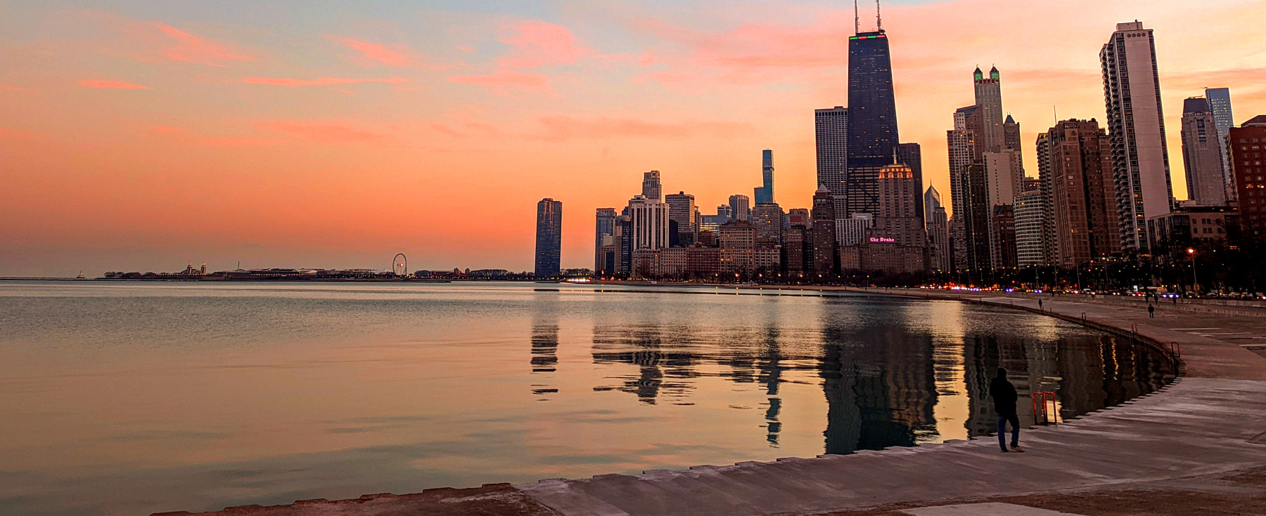 chicago sunset